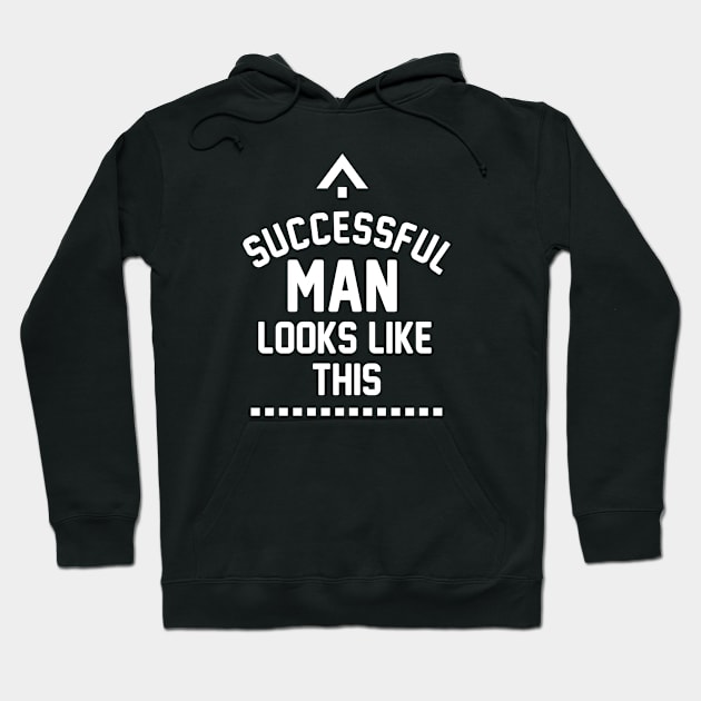 Successful Man Looks Like This Hoodie by Toogoo